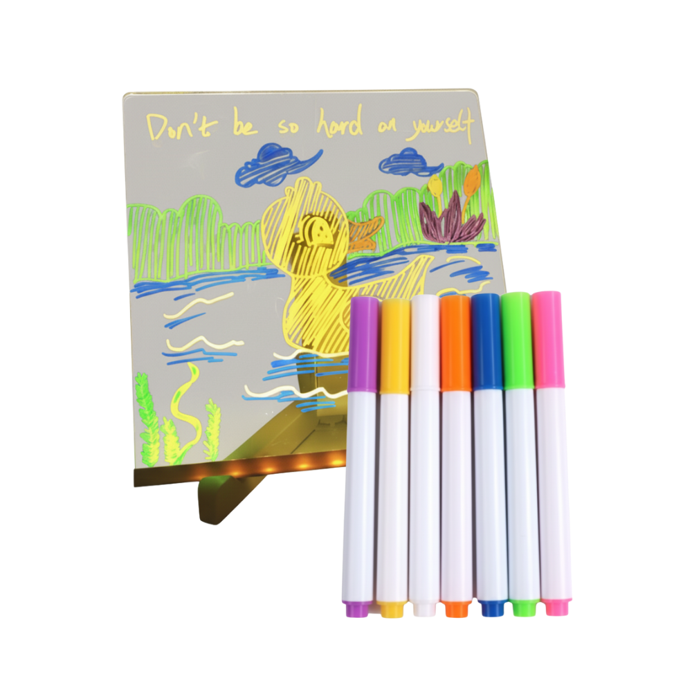 Fascinerende LED Opslagstavle -20 x 20 cm - Ozerty