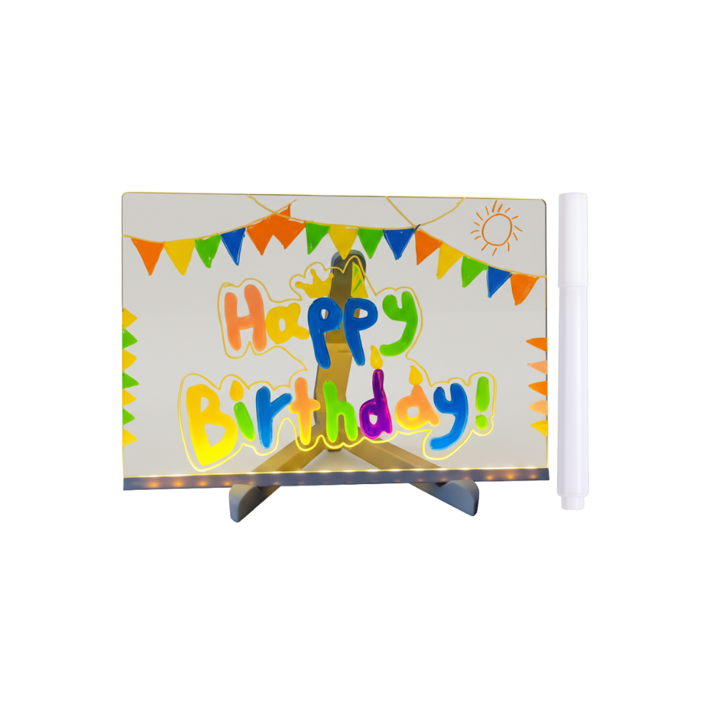 Fascinerende LED Opslagstavle -30 x 20 cm - Ozerty