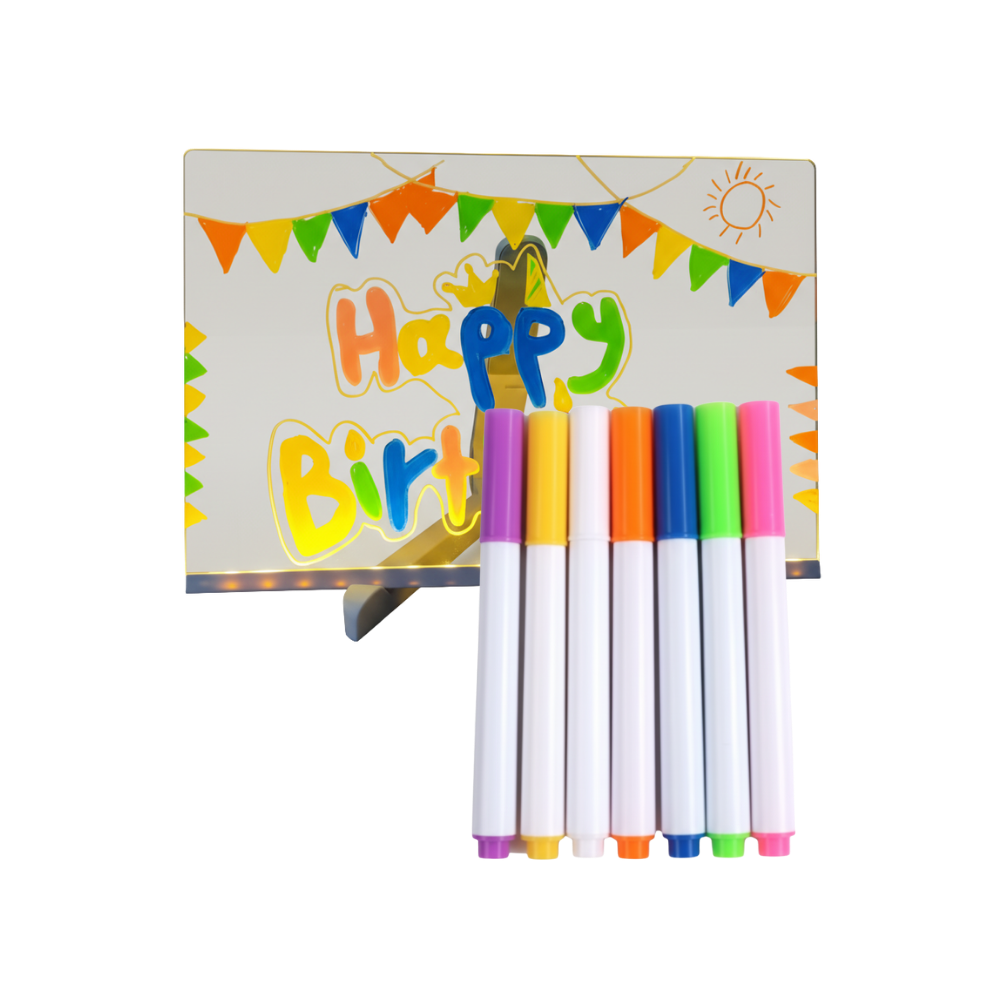 Fascinerende LED Opslagstavle -30 x 20 cm - Ozerty