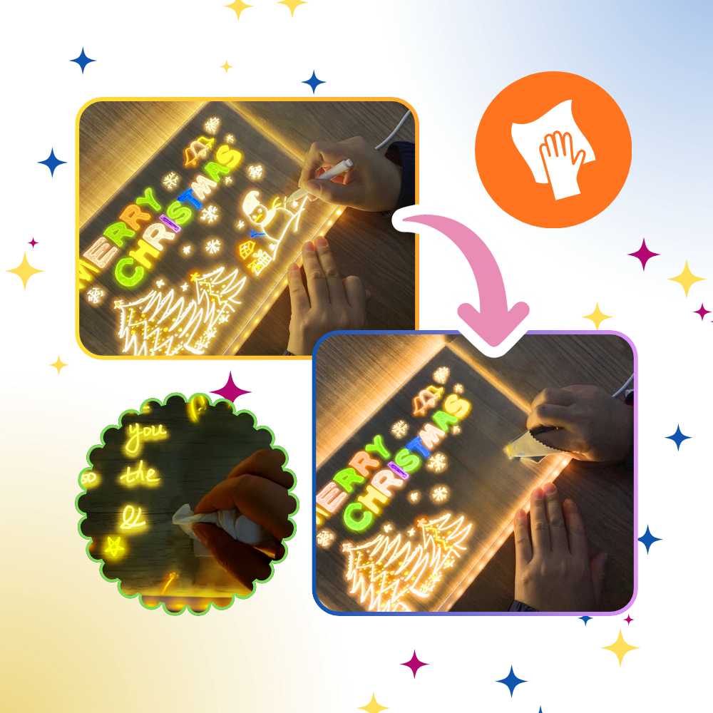 Fascinerende LED Opslagstavle - Ozerty