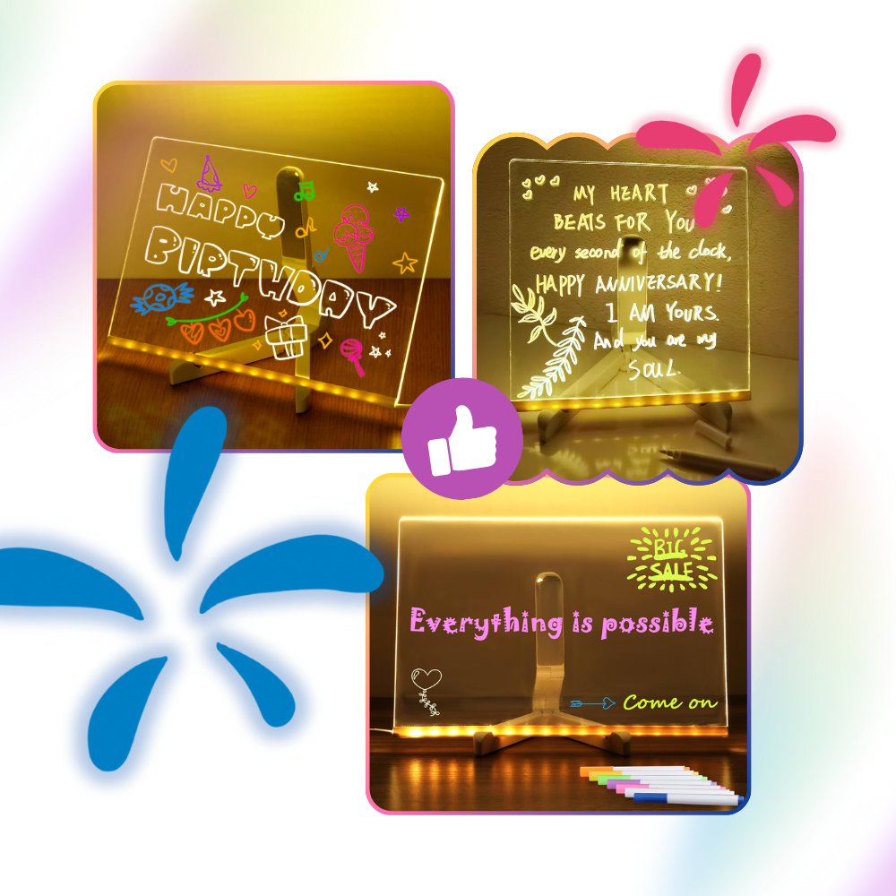 Fascinerende LED Opslagstavle - Ozerty