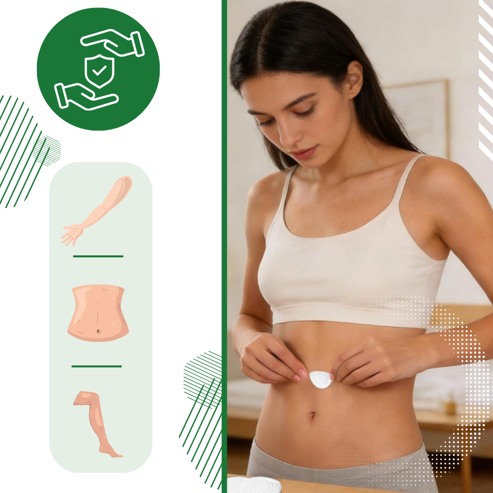 Microneedle Moringa-plastre - Ozerty