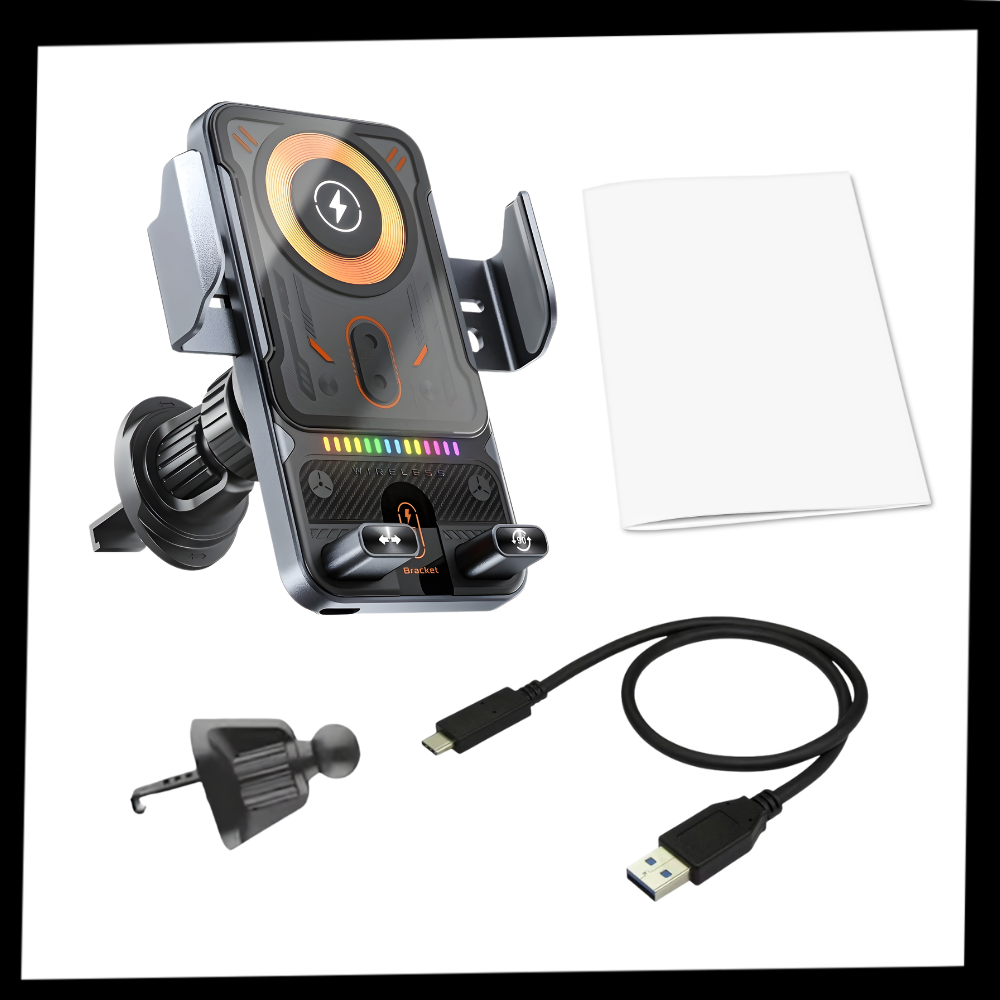 Miles Confidence bilholder med oplader - Ozerty