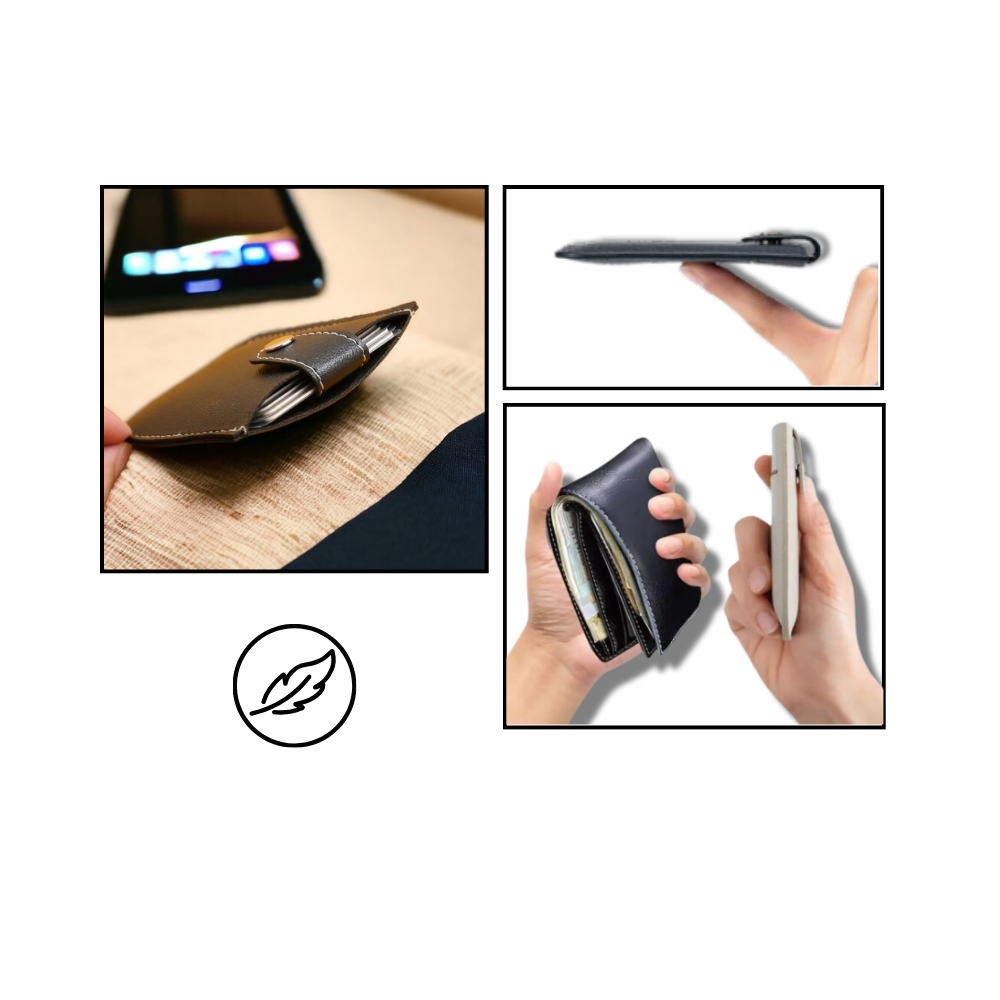 Minimalistisk pung med kortholder
- Ozerty