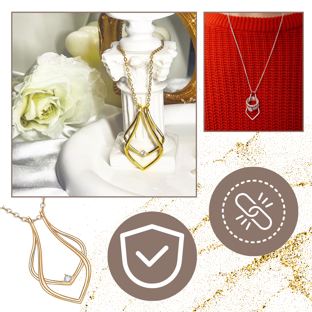 Minimalistisk ringholder som hængesmykke
- Ozerty, 2 i 1 Telefon ringholder - Ozerty