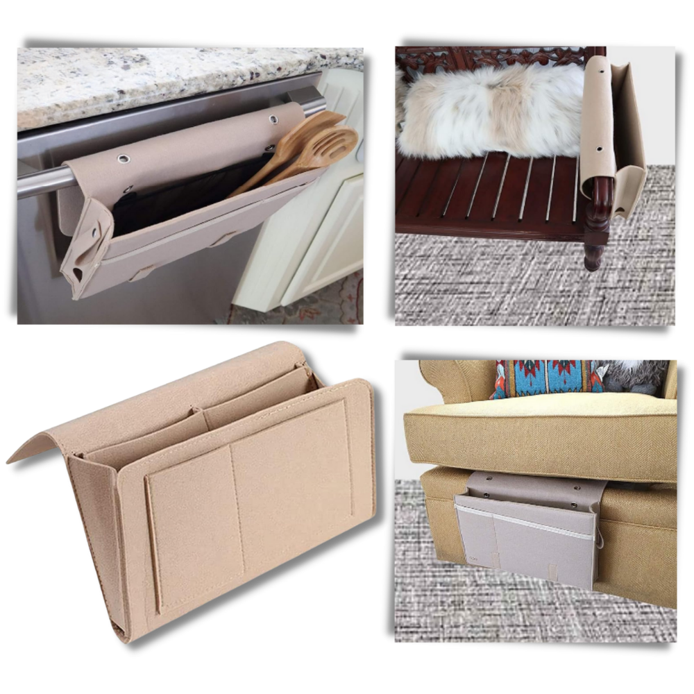 Minimalistisk, stilfuld, hængende organiseringstaske
- Ozerty