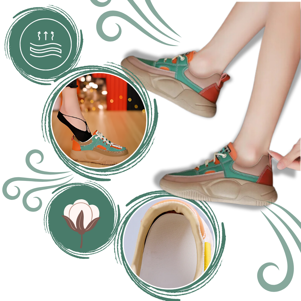 Moderne modebevidste ortopædiske sneakers
- Ozerty