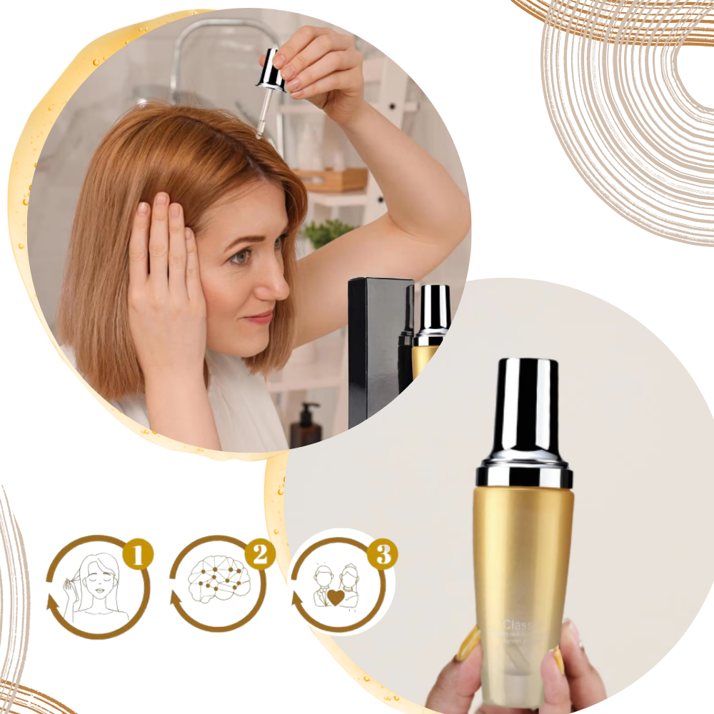 Humørforstærkende hårolie med duftstof - Ozerty