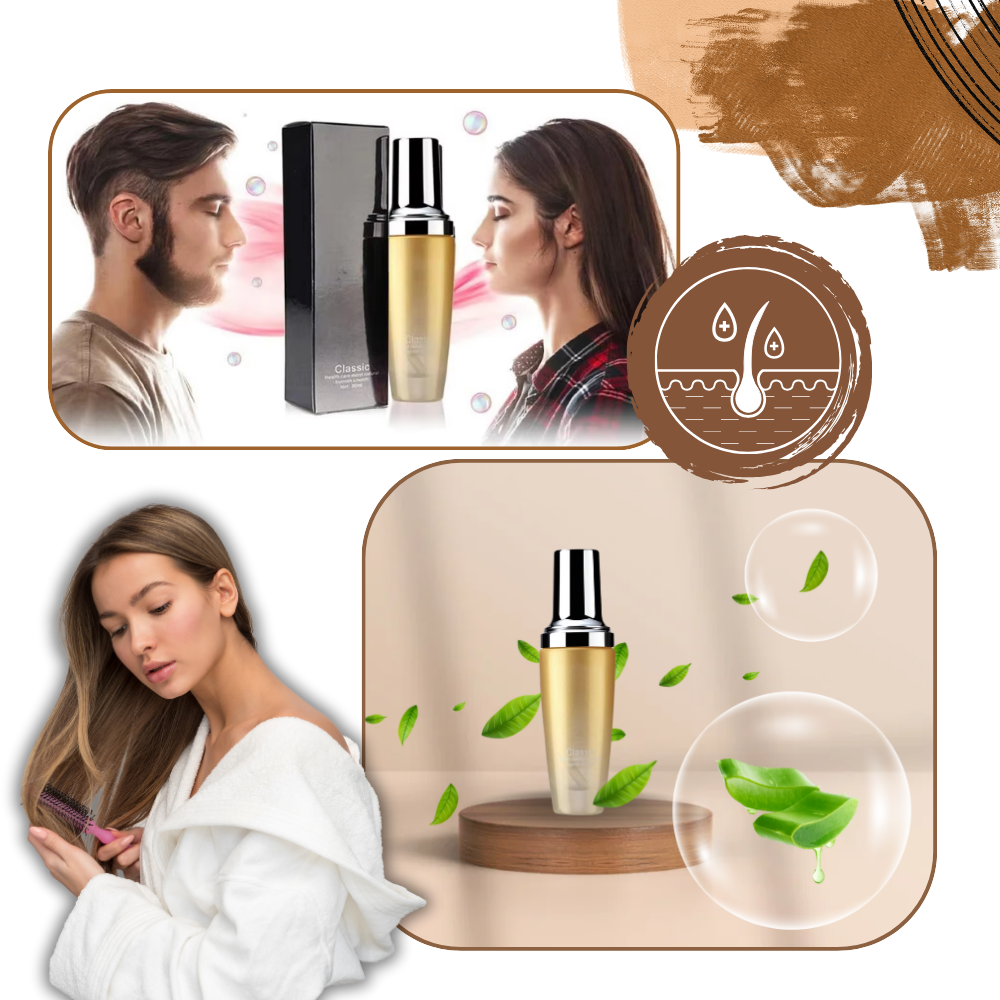 Humørforstærkende hårolie med duftstof - Ozerty