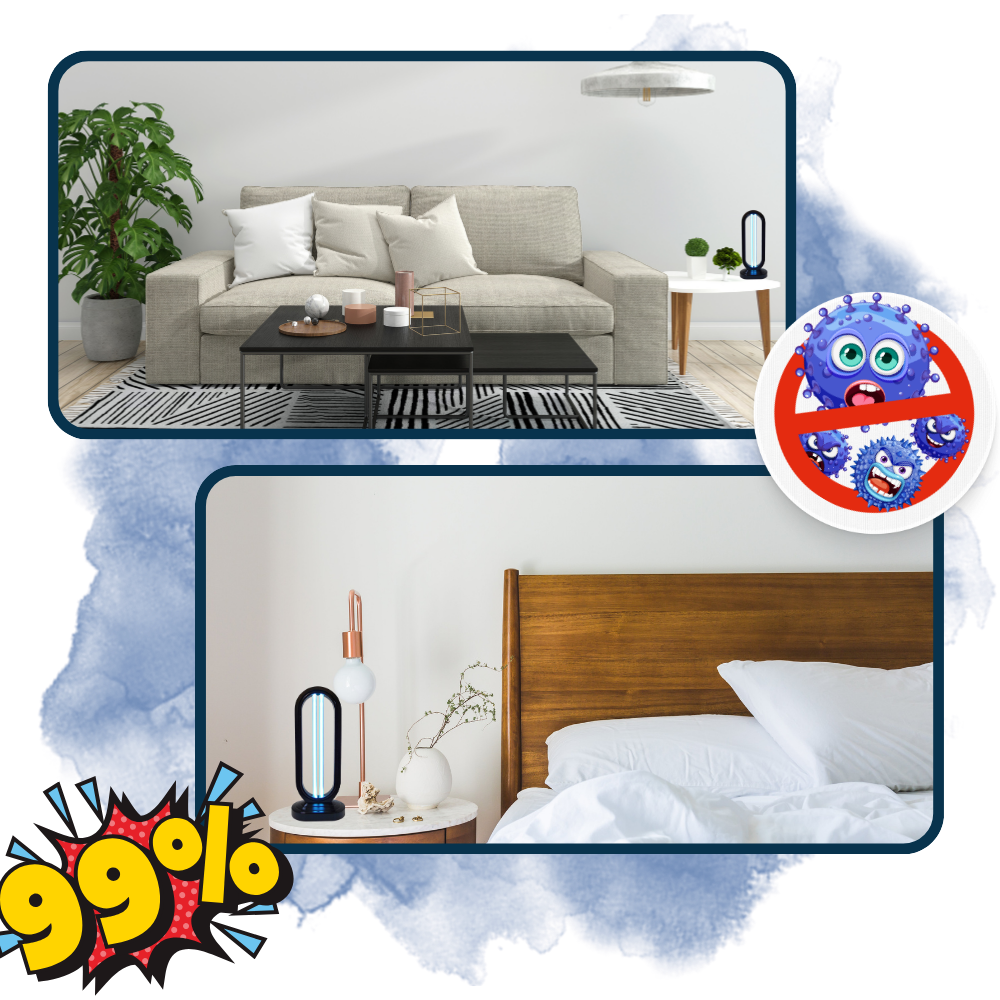 Multi-overfalde UV-desinficerende pære
- Ozerty