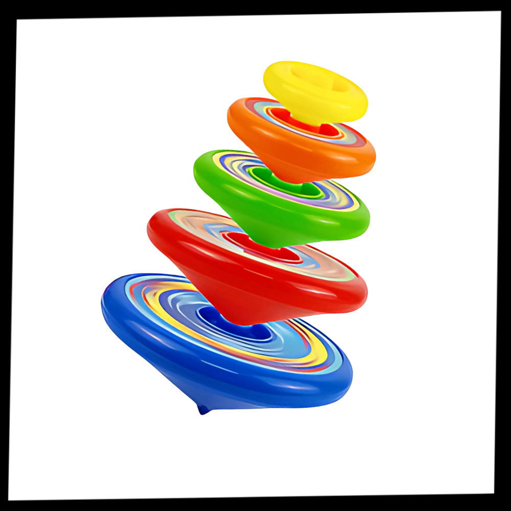 Sjove snurretoppe i flere lag - Ozerty