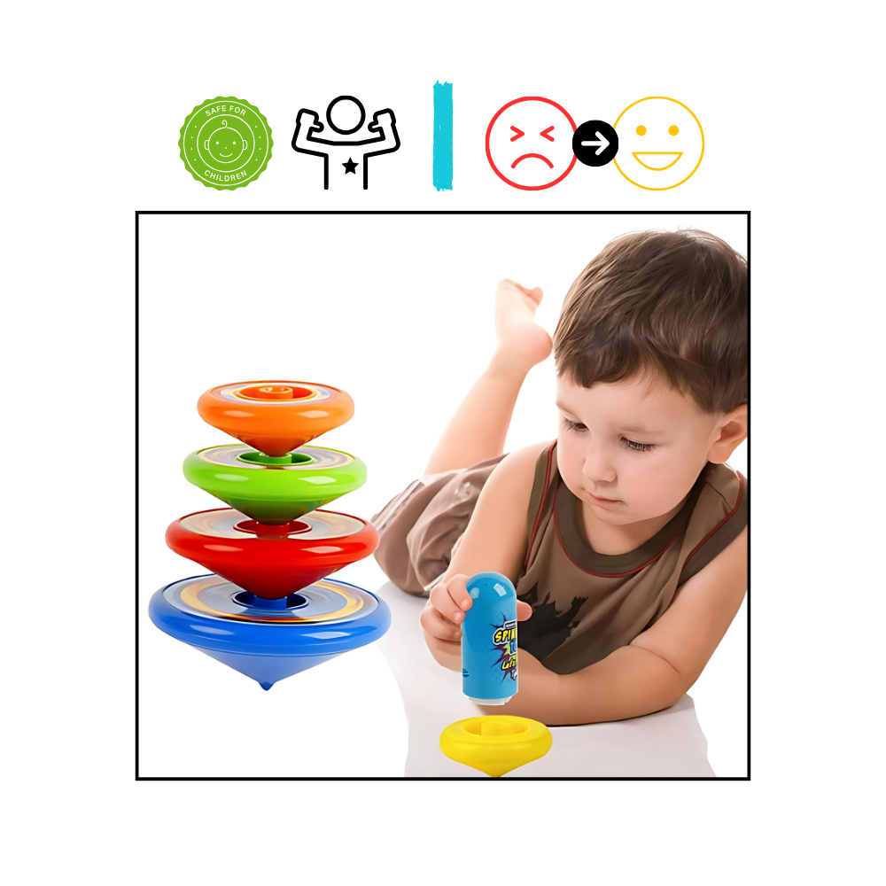 Sjove snurretoppe i flere lag - Ozerty