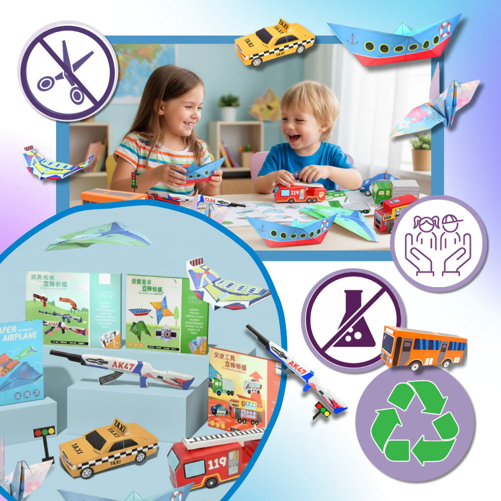 Origamibog med Flere Temaer - Ozerty