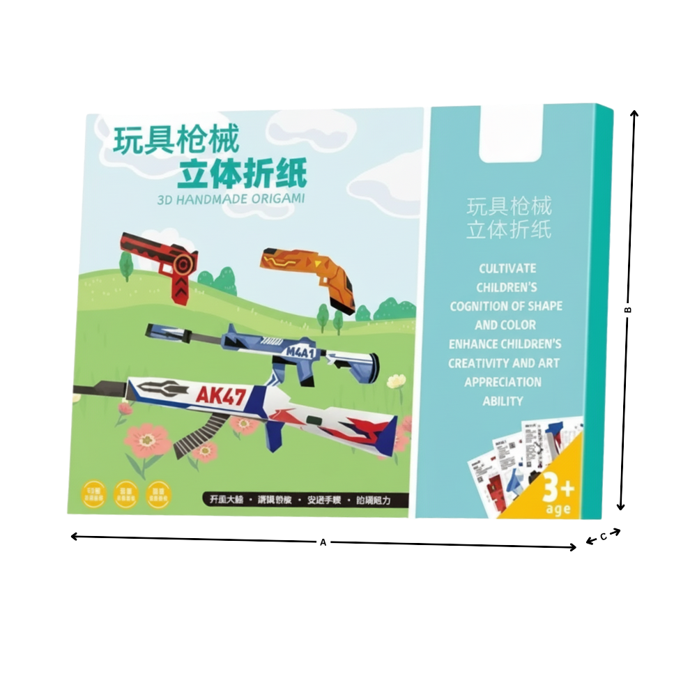 Origamibog med Flere Temaer - Ozerty