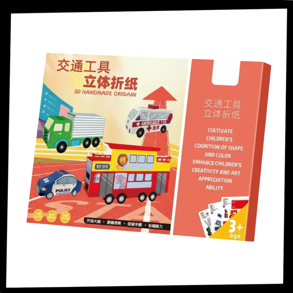 Origamibog med Flere Temaer - Ozerty