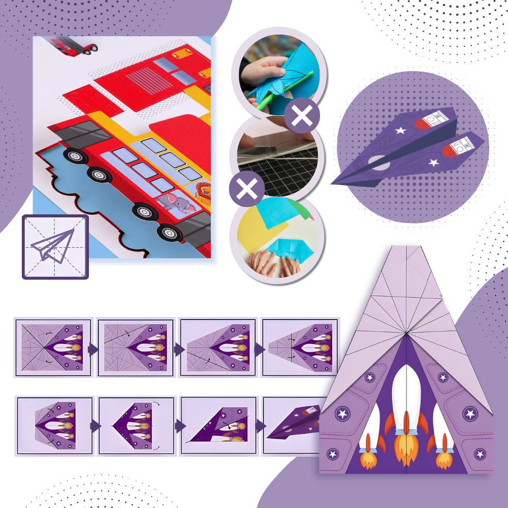 Origamibog med Flere Temaer - Ozerty