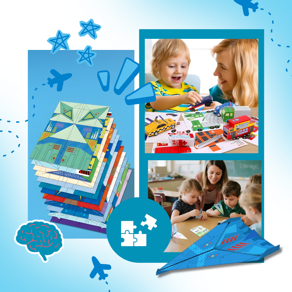 Origamibog med Flere Temaer - Ozerty