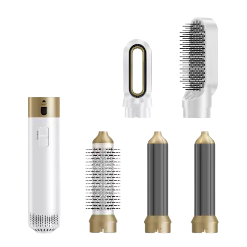 Multifunktionel Hårstyling-Pro -Hvid - Ozerty