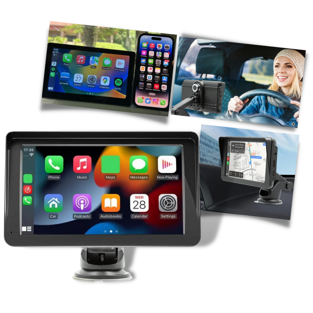 Trådløs multimedieafspiller i bilen
- Ozerty