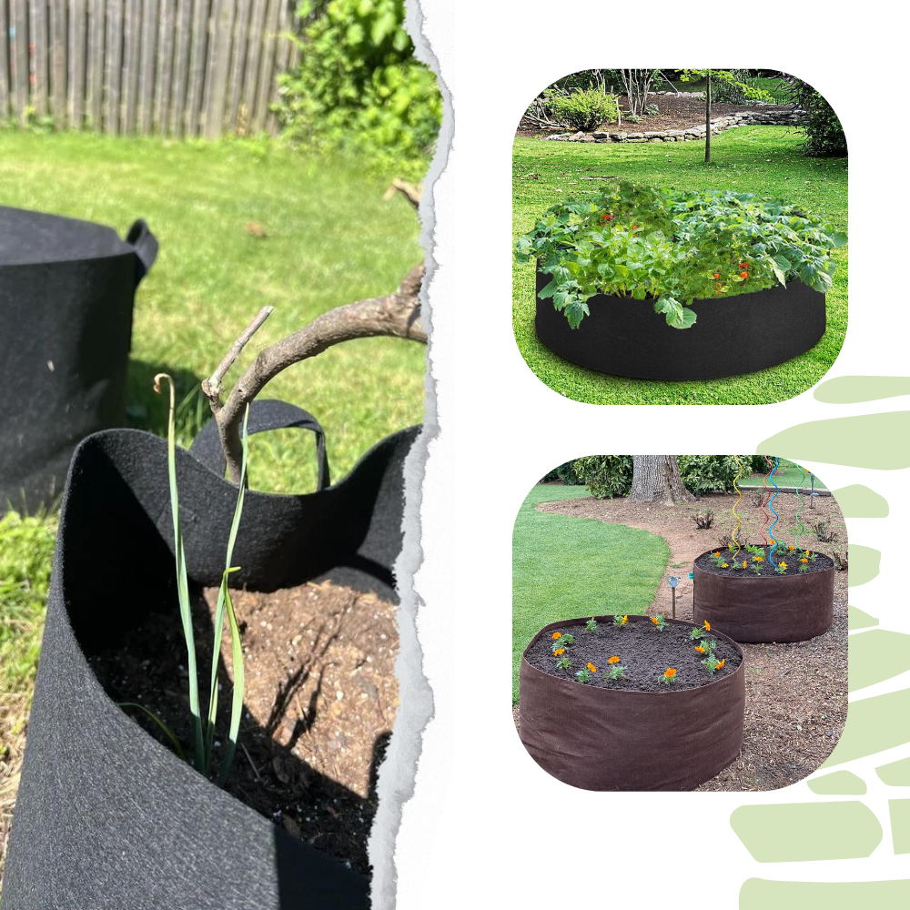 Åndbare multianvendelige plantesække
- Ozerty