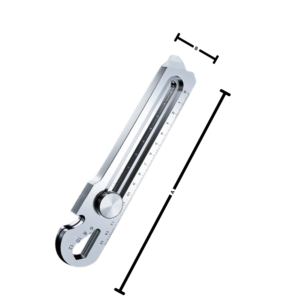 Multifunktionel udtrækkelig hobbykniv
- Ozerty