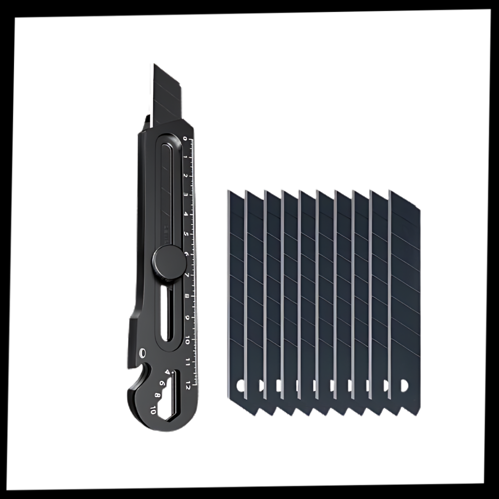 Multifunktionel udtrækkelig hobbykniv
- Ozerty