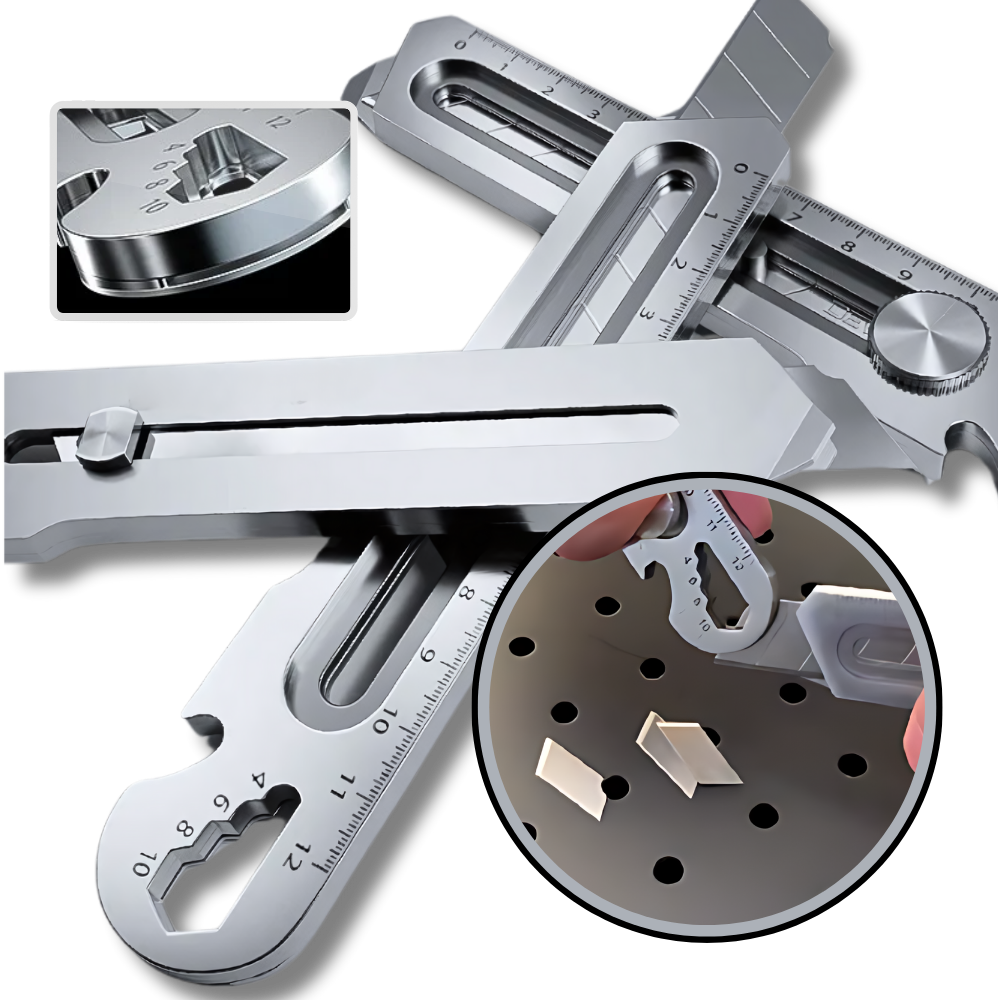 Multifunktionel udtrækkelig hobbykniv
- Ozerty