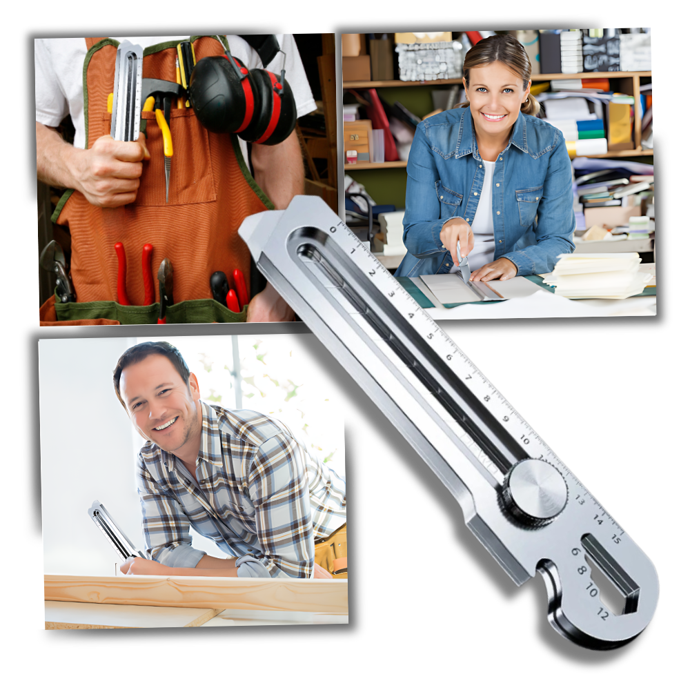 Multifunktionel udtrækkelig hobbykniv
- Ozerty