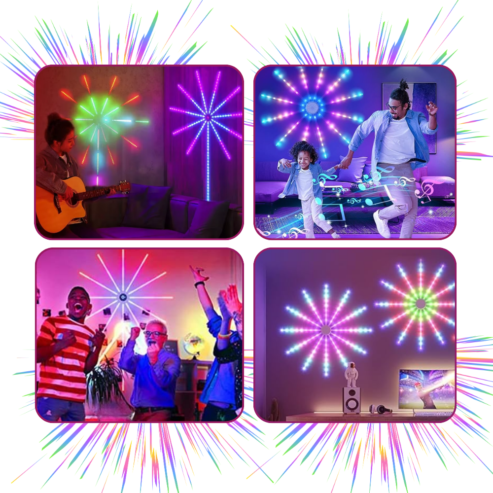 Musiksynkroniserede LED-lysstriber - Ozerty