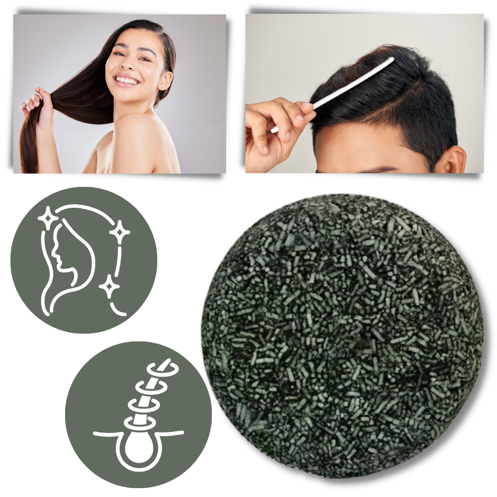 Naturlig shampoo til mørkfarvning af hår
- Ozerty