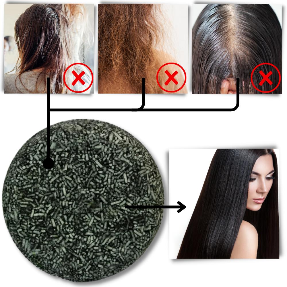 Naturlig shampoo til mørkfarvning af hår
- Ozerty
