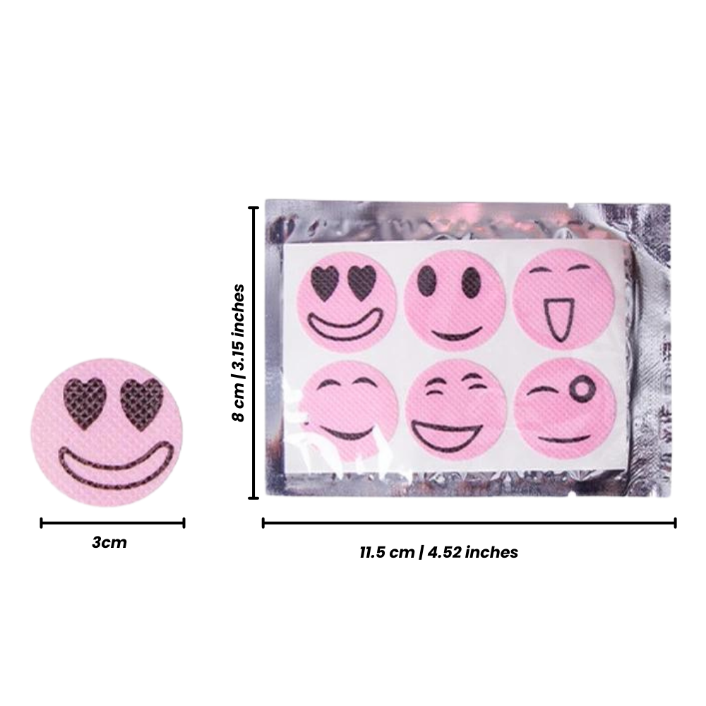 Klistermærker med myggebalsam af naturlige ingredienser
- Ozerty