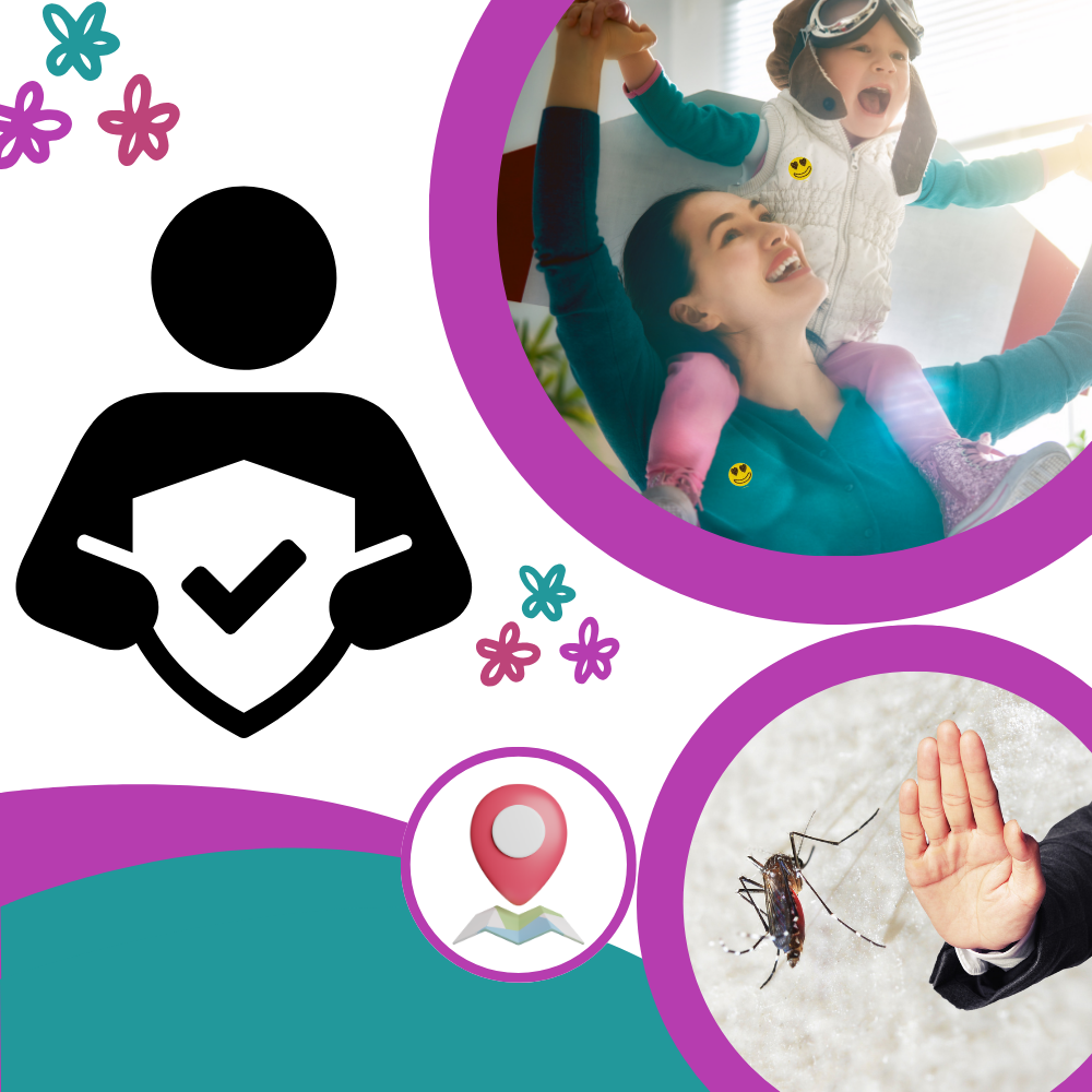 Klistermærker med myggebalsam af naturlige ingredienser
- Ozerty