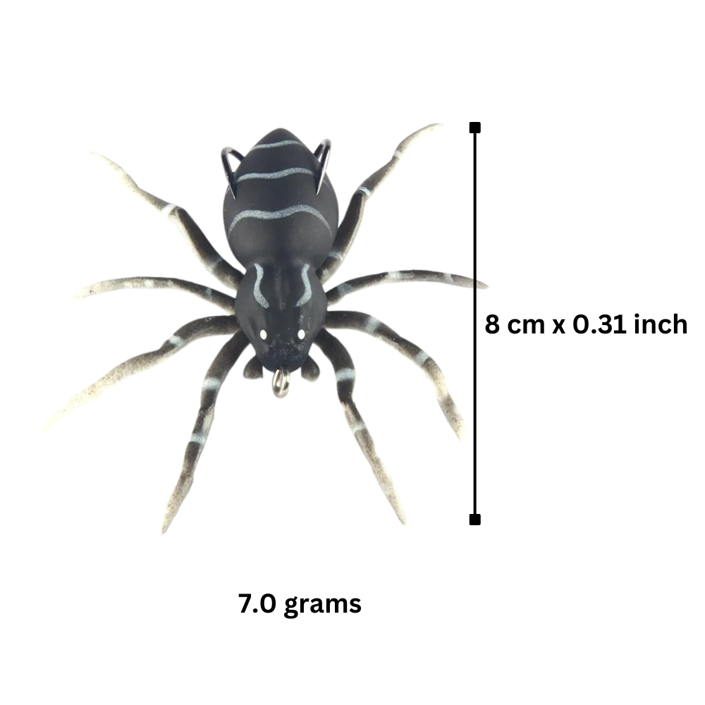 Edderkop med virkelighedstro bevægelser
- Ozerty