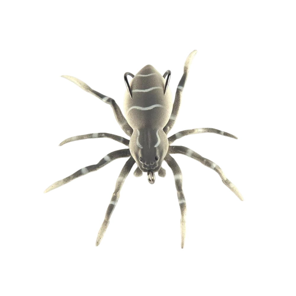 Edderkop med virkelighedstro bevægelser
-Grå - Ozerty