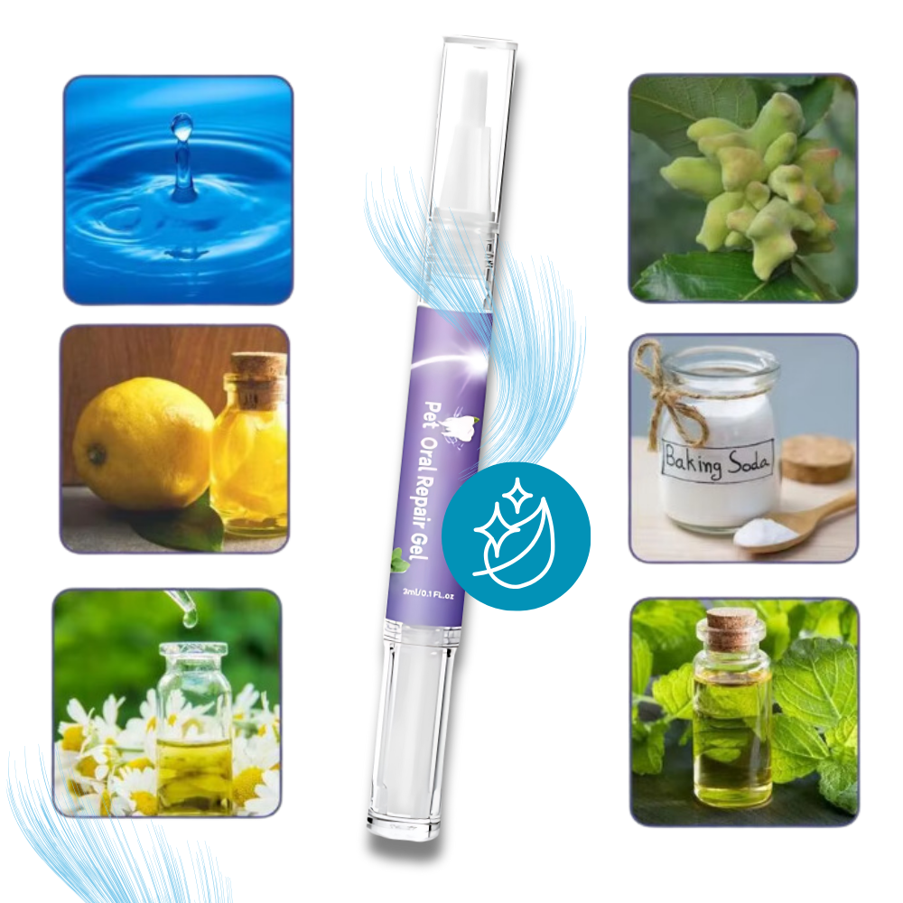 Naturlig oral reparationsgel til kæledyr - Ozerty