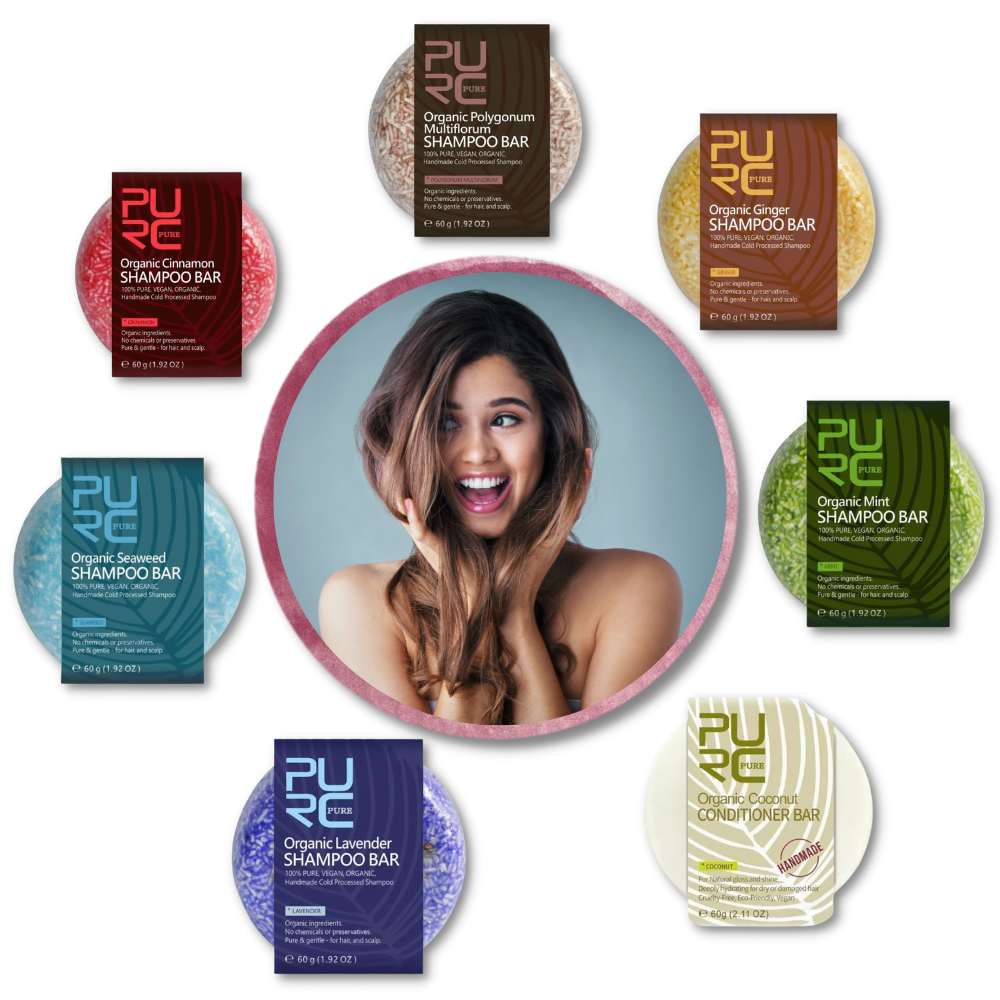 Naturlige shampoo- og balsambarre
- Ozerty