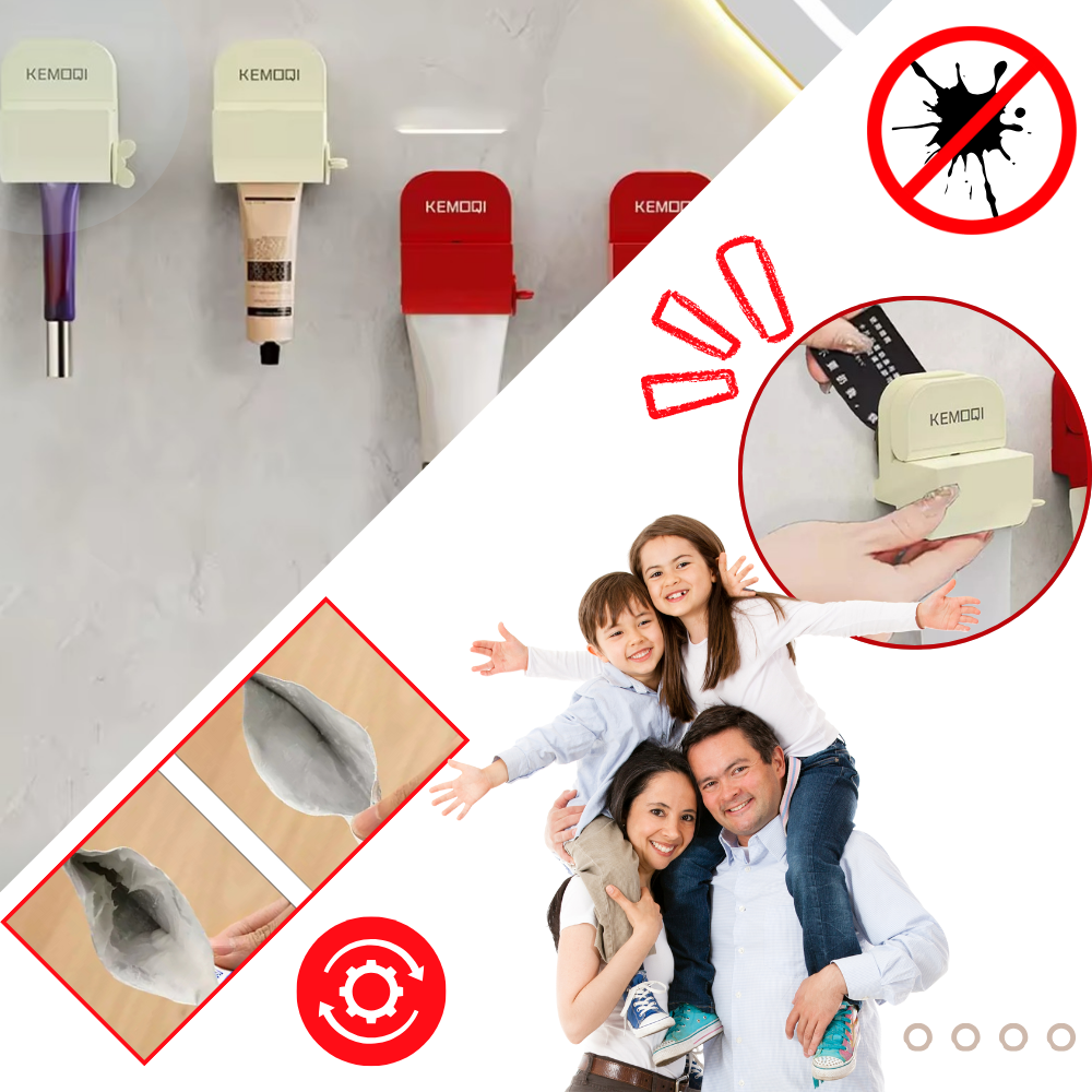 No-Waste Tandpastadispenser - Ozerty