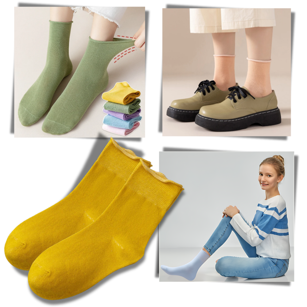 Sømløse strømper der ikke sammensnører
- Ozerty