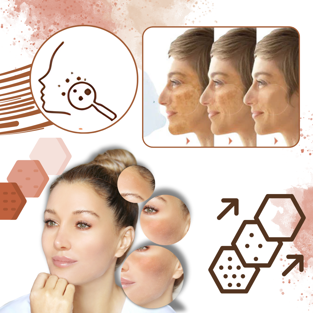 Ikke-fedtet melanin-korrigerende ansigtsserum - Ozerty