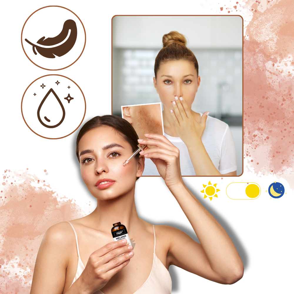 Ikke-fedtet melanin-korrigerende ansigtsserum - Ozerty