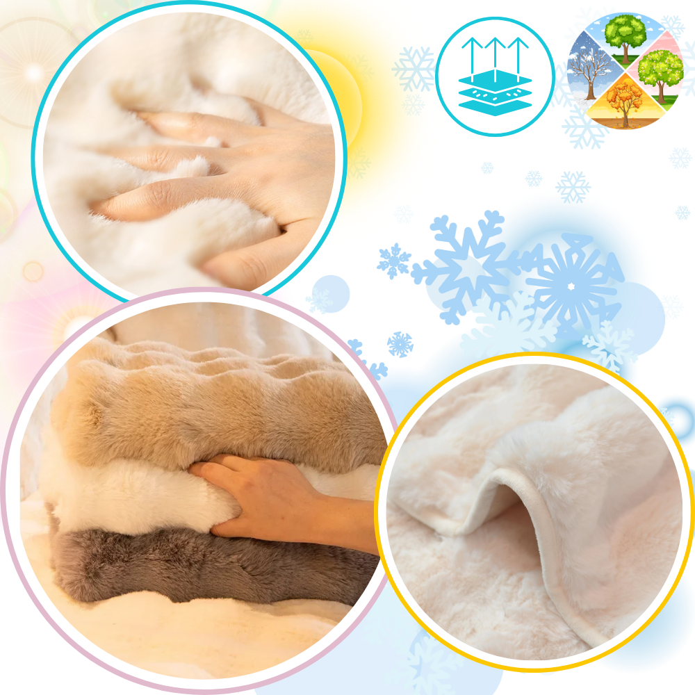 Skridsikre Behagelige Sofaovertræk i Plys - Ozerty