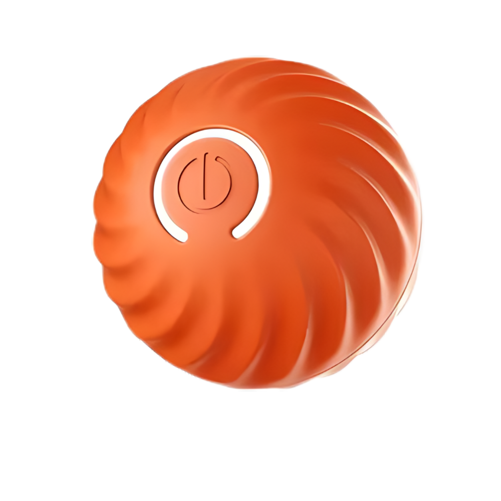 Automatisk bevægelig bold til hunde som undgår forhindringer