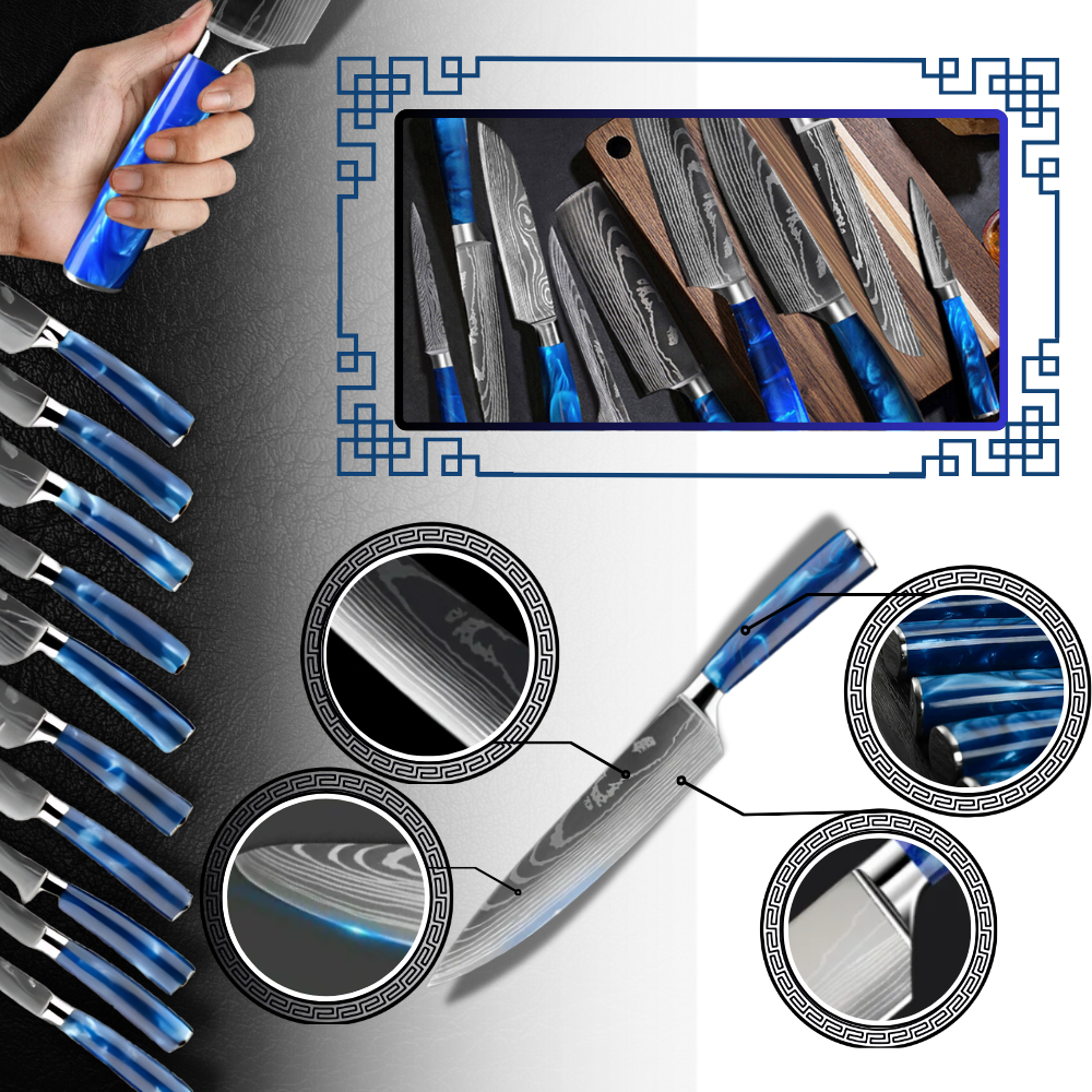 Ocean Blue japanske knive
- Ozerty