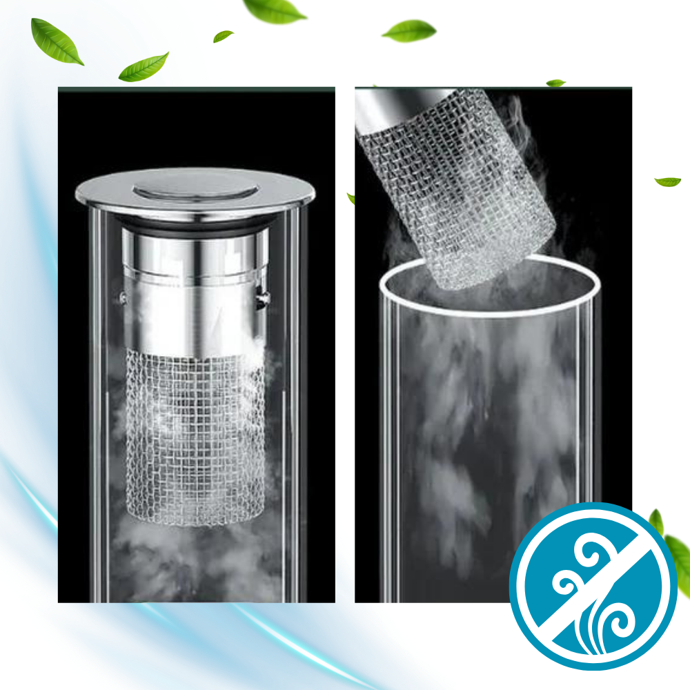 Lugtisolerende pop up-håndvaskstopper
- Ozerty