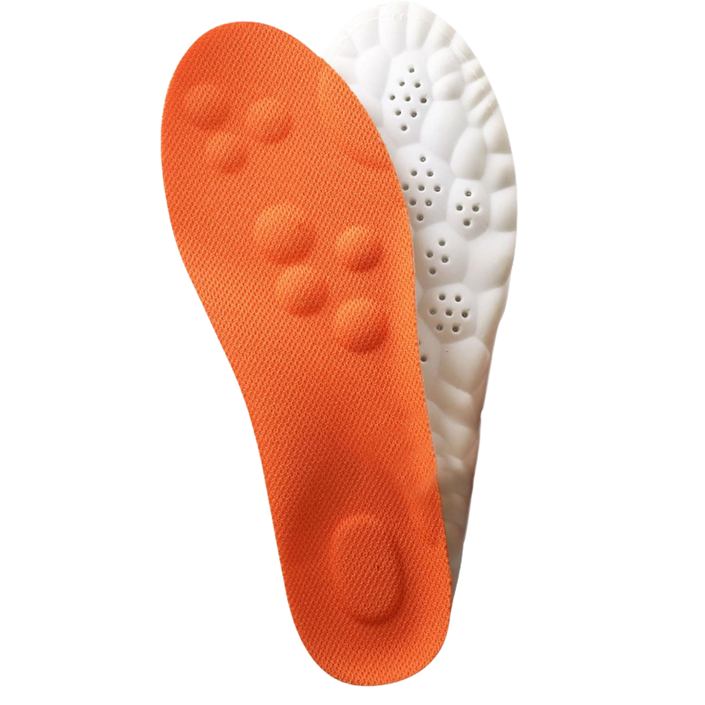 Ortopædiske Memory Foam Skoindlæg -Orange - Ozerty