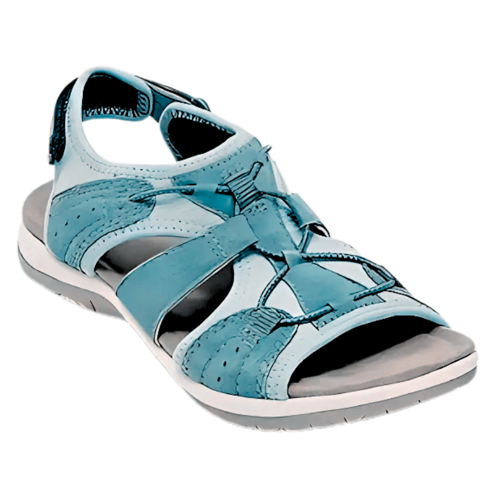 Skridsikre Sandaler med Ortoisk Støtte -Mørkegrøn - Ozerty