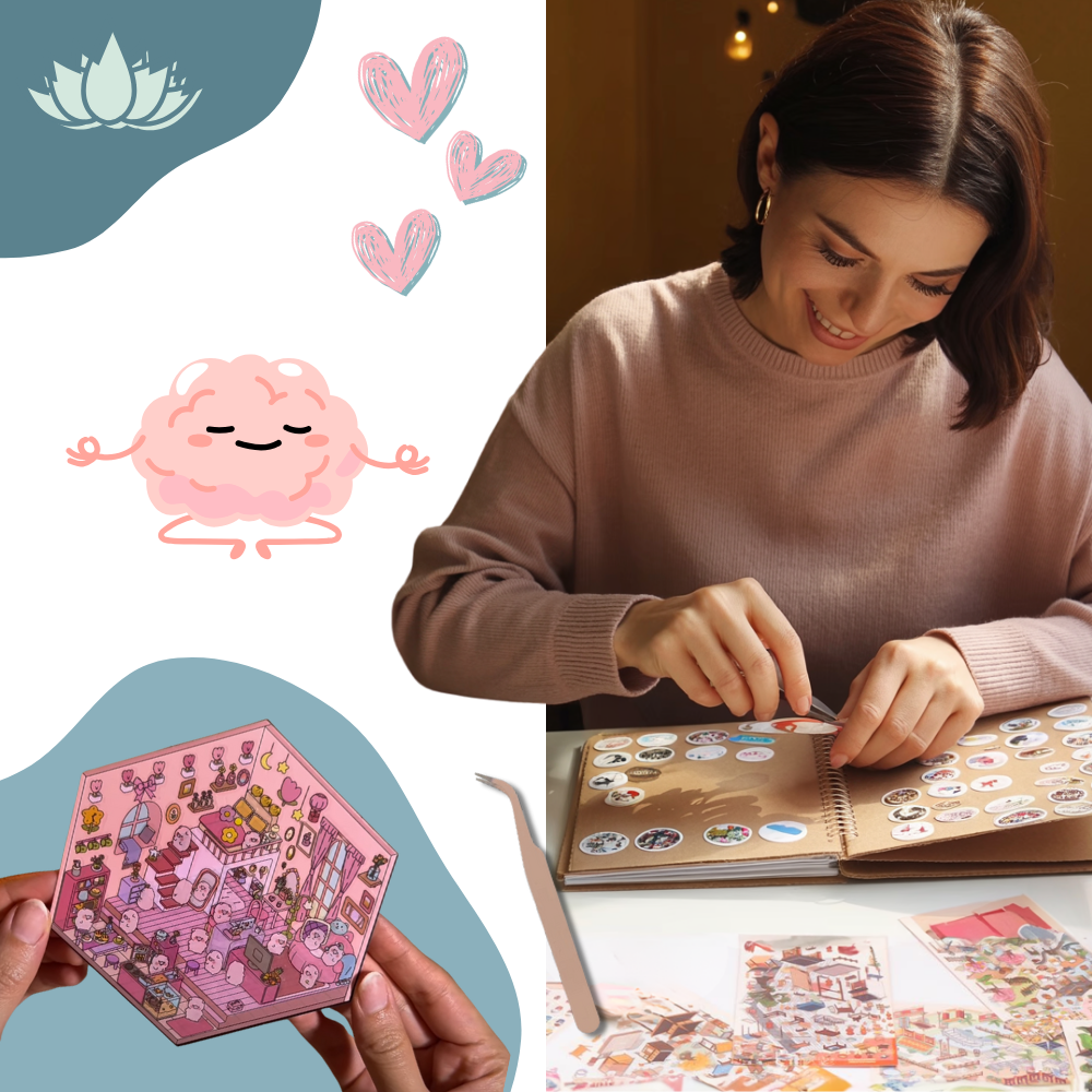 Pastel Home Tales Klistermærker - Ozerty