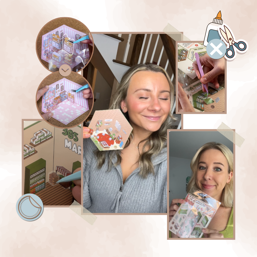 Pastel Home Tales Klistermærker - Ozerty