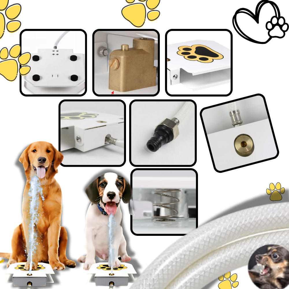 Poteaktiveret vandkilde til hunde
- Ozerty